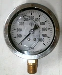 Mcdaniel Controls J61K Pressure Guage 0-1000PSI 1/4" Npt -free Shipping. Fixed Price $107.86.