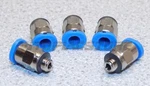 New Festo Pneumatic Fittings Connector QSM-M5-4 153304 5PCS.. Fixed Price $29.81.