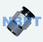 One Touch Push Connect Straight Male Fittings 6 Mm - R1/8, Nbpt 10. Fixed Price $7.76.