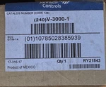 Johnson Controls V-3000-1 / V30001 (new In Box) Old Stock RY21843. Fixed Price $29.95.