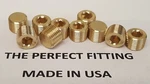 Lot Of 10 Pcs. 1/8" Male Npt Brass Plug Allen Key Countersunk Hex Usa. Fixed Price $8.57.