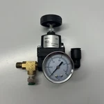 Pre-owned, Dematic, 0430090158, 1/4 Npt, Airline Filter Regulator, 250PSI (1E-2). Fixed Price $29.99.