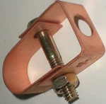 Electrical Clevis 1/2" Copper Plated Pipe Hanger CT65 Lot Of 14 Units. Fixed Price $24.99.