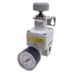 Smc IR2020-N02BG Precision Regulator 0.01-0.8MPA Range, 1/4" Npt, 150PSI Max. Fixed Price $68.00.