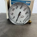Ashcroft 35-W1005P-02L 3.5" 0-400 Psi. Fixed Price $18.59.