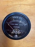Simpson 0-3V Dc Panel Meter Model 125 Type Signal Corps IS-121. Fixed Price $39.00.