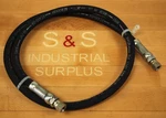 Aeroquip FC410-04, 48" Long Hydraulic Line. 5000 Psi, 7/16-20 Used. Fixed Price $19.94.