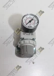 Smc, AR20-01BG-A, Pneumatic Air Pressure Regulator 0-160PSI Gauge Mount. Fixed Price $30.00.