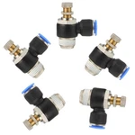 Pneumatic Push To Connect Air Flow Control Valve 6MM Tube Od X 1/4" Male Bsp .... Fixed Price $25.79.
