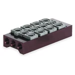 Numatics 206-1762 Manifold Block, 4 Stations, 3/8 Npt. Fixed Price $205.99.