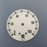 Vintage Gauge Pressure 0-100 Model 12108-1 Dial Face Only. Fixed Price $12.99.