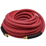 Interstate Pneumatics 1/2 Inch X 25' Rhino Rubber Air Hose Red. Fixed Price $22.99.