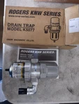 New Orion Rogers Knw Series K5077 1/2" Auto Drain Trap AD-5. Fixed Price $45.00.