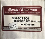 Marsh Bellofram 960-003-000 Pressure Regulator 1/4" Npt. Fixed Price $30.00.