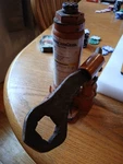 Vintage Central Hydraulics Bottle Jack Made Usa 2 Ton Works Great!. Fixed Price $24.99.