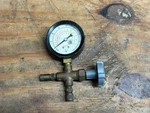 Marsh Instruments 5809, 0-400 Psi Gauge Read!! Steampunk Untested. Fixed Price $18.99.