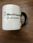Merrill Lynch Bull Logo Ceramic Coffee Cup Mug 2000S. Fixed Price $18.05.