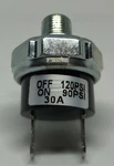Air Compressor Tank Pressure Switch 90 Psi On 120 Off Horn Bags 1/8 Npt. Fixed Price $19.99.