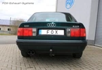 Fox Sport Exhaust Complete System From Catalytic Converter For Audi 100/A6 C4. Fixed Price $1292.39.