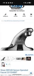 Sloan Optima Plus EBF650 Battery Sensor Chrome Faucet. (missing Controllers). Fixed Price $150.00.