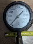 New Ashcroft Maxisafe 0-5000 Psig Pressure Gauge Atsi 316 Tube Steel Socket. Fixed Price $25.00.
