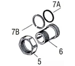 Sloan H552 Locking Ring Valve Ss For Flushometer. Fixed Price $19.99.