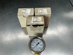 (3) Wika 213.40.2.5 Oil Filled Pressure Gauge 2.5", Lm, 3000PSI. Fixed Price $49.95.