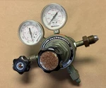 Matheson Regulator 3104A 580 W/ Gauge 63-3122 0-200PSI, 63-3133 0-3000PSI Item. Fixed Price $90.00.