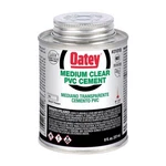 Oatey 31018 Pvc Medium Body Fast Set Clear Cement Oz. For Dwv Applications. Fixed Price $17.45.