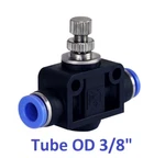 3/8" Inch Air Flow Speed Control Valve Tube Od Pneumatic Push Fitting 1 Piece. Fixed Price $10.99.