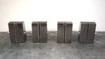 Mts 418417-02 Set Vee Faces 22 Kip 100 Kn 647.10 Hydraulic Grips Tester. Fixed Price $995.00.