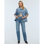 New Madewell The Petite 90S Straight Jean Rondell Wash Crease Relaxed Us 23. Fixed Price $49.00.