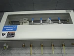 Smc Pneumatic Control Panel Manifold W/ Valves & Gauge Cabinet OAP01411. Fixed Price $540.99.