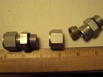 8-8 Zhba-a Parker 1/2" Tube X 3/4-16 O-ring Straight Thrd Connector;aluminum New. Fixed Price $8.00.