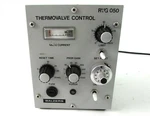 Balzers Thermovalve Control Model Rvg 050, 50-60VA, 220. Fixed Price $99.99.