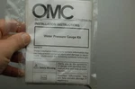 Nos Genuine Omc Water Pressure Gauge Kit 0126910 Johnson Evinrude New Old. Fixed Price $19.50.