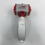 Bray 90-0830-21320-532 Pneumatic Double Acting Butterfly Valve 5" (damage). Fixed Price $799.99.