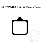 7677-EPFA Altn Sintered Brake Pads: 7873664 Compatible With Tm Racing. Fixed Price $149.51.