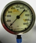 Ashcroft General Service Gauge 45 1009SL 04L 1000. Fixed Price $40.00.