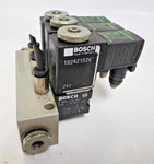 Bosch Pneumatic Directional Conrol Valve Bank 24 Vdc W/ Murr Plugs. Fixed Price $110.00.