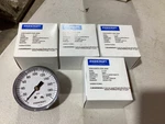 Qty Ashcroft 25W1005PH 02B Pressure Gauge 1/2 Socket 1/4" Npt 0-200 Psi. Fixed Price $40.00.