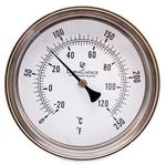 Industrial Bimetal Thermometer 5" Face X 9" Stem, 0-250 W/calibration Dial. Fixed Price $42.78.