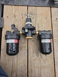 Watts Fluidair F602-04BJ M5 Filter, R119-04C Regulator, Separator. Fixed Price $290.00.