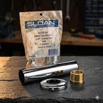 Sloan H-634-AA Sweat Solder Kit 1" Supply 6" Casing Tube Flushometer Part Nos. Fixed Price $18.95.