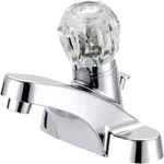 Home Impressions Chrome 1-HANDLE Knob 4 In. Centerset Bathroom Faucet With -up. Fixed Price $38.19.