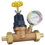 Lead Free Bronze Water Pressure Regulator With Gauge Compact Pex Design. Fixed Price $150.90.