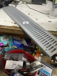 Nds, Gray 241-1 Spee-d Channel Drain Grate, 4-1/8 In. Wide X Ft. Long. Fixed Price $21.15.