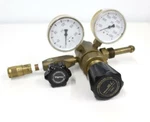 Air Products E12-J-N145D Max Regulated Psig 100, Inlet 3000 Brass Regulator. Fixed Price $90.00.