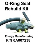 O-ring Rebuild Kit Hydraulic Control Valve Log Splitter Speeco Energy 0A007238. Fixed Price $29.95.