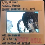 Marcia Marcus Double Portrait Iii 35MM American Modern Art Slide. Fixed Price $14.95.